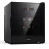 Image de Klarstein silent vino 16 uno cave à vin 1 zone 3 clayettes 16 bouteilles 45 litres 37 db noir en occasion ou reconditionné