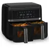 Image de Friteuse à air chaud klarstein vitafry duo, 2 compartiments , airfryer xl 2850w, 7,6 l en occasion ou reconditionné