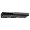 Image de Klarstein contempo 90 hotte aspirante encastrée 90 cm 200 m³h led acier inoxydable acrylique noir en occasion ou reconditionné