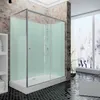 Image de Cabine de douche intégrale 120x90 cm cabine de douche complète rectangulaire porte coulissante ouverture vers la droite Schulte en occasion ou reconditionné