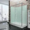 Image de Cabine de douche intégrale 120x90 cm cabine de douche complète rectangulaire Ibiza porte coulissante gauche Schulte en occasion ou reconditionné