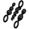 Image de Kit de 3 Plugs en silicone BOOTY CALL Satisfyer 9.5 x 2.5cm