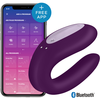 Image de Stimulateur connecté DOUBLE JOY Satisfyer Mauve