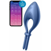 Image de Anneau pénien connecté Vibrant BULLSEYE Satisfyer Bleu