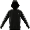 Image de Veste zippé à capuche enfant adidas Essentials 3S Noir 5/6 ans GQ8900