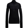 Image de Sweatshirt femme adidas Primeknit Running Mid-Layer Noir L H13228