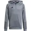 Image de Sweatshirt à capuche enfant adidas Tiro 23 Competition Gris 7/8 ans HU1355