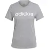 Image de T-shirt ajusté à logo femme adidas Essentials Gris S HL2053