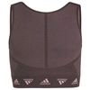 Image de Haut de fitness Adidas Aeroknit Seamless Fille Bordeaux/ Rose 14 - 15 ANS HM4425