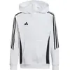 Image de Sweatshirt à capuche enfant adidas Tiro 24 Blanc 5/6 ans IR7506