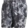 Image de Short imprimé intégral adidas Own the Run Blanc S 5" IB6395