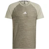 Image de T-shirt de Fitness Gym+ 3 Bandas Homme Marron S IW5891