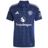 Image de T-shirt de Football adidas Manchester United 24/25 Away Jersey Homme Bleu S IU1390