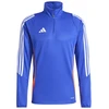 Image de Sweat Football adidas Homme de Tiro24 Training Bleu/Blanc S JE1993