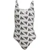 Image de Maillot de bain 1 pièce dos en V femme adidas Logo Graphic 40