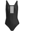 Image de Maillot de bain de Natation adidas 3 Bandes Mid Suit Femme Noir/Blanc 36 JE1921