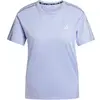 Image de T-shirt femme adidas Own the Run 3-Stripes Violet XL JD2276