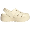 Image de Tongs compensées adidas Adilette blanches Femme 24.2,39,6,6.5 JP7159