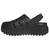 Image de Tongs compensées adidas Adilette Femme noires 24.2,39,6,6.5 JP9577