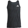 Image de T-shirt Running adidas Adizero Single Homme coloris carbone/noir S JN0298