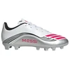Image de Bottes de Football adidas F50 Messi Club Fg/Mg Enfant Gris 23.3,38,5,5.5 JP7457