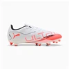 Image de Bottes de Football Puma Ultra 5 Play Fg/Ag Homme Blanc/Orange 46 108169 01