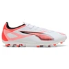 Image de Bottes de football Puma Ultra 5 Play Mg, Blanc Noir, Homme 46 108328 01