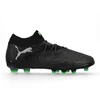 Image de Bottes de football de Football Puma Future 8 Ultimate Ag Noir/Gris Clair/Vert Fluo 43 108189 02