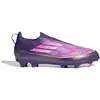 Image de Chaussures de football sans lacets enfant adidas F50 League Lamine Yamal FG/AG Violet 29 JQ9752
