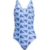 Image de Maillot de bain 1 pièce dos en V avec logo graphique femme adidas 38