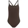 Image de Maillot de bain 1 pièce à bretelles femme adidas Peachsoft 3-stripes 40