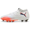 Image de Bottes de football Puma Future 8 Ultimate Ag Blanc Homme 45 108582 01
