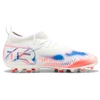 Image de Bottes de football Puma Future 8 Match Mg Blanc Pum Enfant 22 108615 01