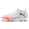 Image de Chaussures de football enfant Puma Future 8 Match FG/AG Blanc 30 108614-01