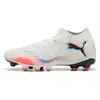 Image de Chaussures de football Puma Future 8 Match FG/AG Blanc 41 108593-01