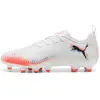 Image de Chaussures de football enfant Puma Future 8 Play FG/AG Blanc 38 108622-01