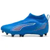 Image de Chaussures de football enfant Puma Ultra 6 Match+ LL FG/AG Bleu 32 108526-01