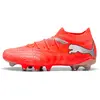 Image de Chaussures de football Puma Future FG/AG Rouge 41 108713-01