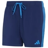 Image de Maillot de bain bleu adidas 3S 5 pouces Homme , idéal Plage et piscine XS KV6500