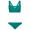 Image de Maillot de bain 2 pièces dos en V femme adidas 3-Stripes 34