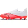 Image de Chaussures de football enfant Puma Ultra 7 FG/AG Rouge 32 109163-01