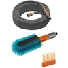 Image de Kit brosse de lavage pour vélo avec tuyau Liano