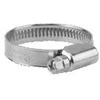 Image de Collier de serrage à vis sans fin en acier galvanisé - plage de serrage de 25 à 40 mm 1"