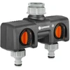 Image de Sélecteur d'arrosage sur robinet 2 circuits filetage 33,3 mm
