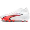 Image de Chaussures de football Puma Ultra Pro FG/AG - Pack Breakthrough Blanc 46 107422-01