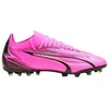 Image de Bottes de football Puma Ultra Match MG Rose Blanc 42 107756 01