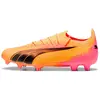 Image de Chaussures de football Puma Ultra Ultimate FG/AG Orange 42 107744-03