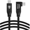 Image de Cobra Tether cordon coudé USB-C vers USB-C 10Gbps 5m - Noir