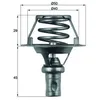Image de Thermostat d'eau MAHLE TX 66 91D