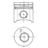 Image de Piston KOLBENSCHMIDT 94726630